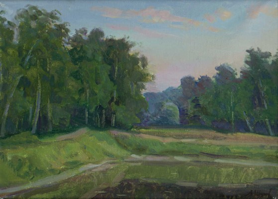 Шилов Александр Александрович. Сокольники. Вечер